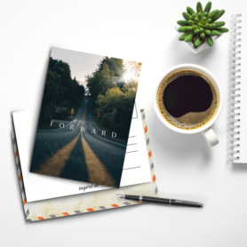 Forward Postkarte by inspird.de