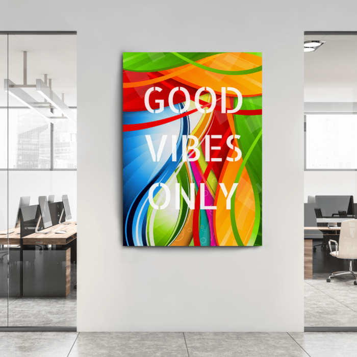 Good Vibes Only Leinwand by inspird.de