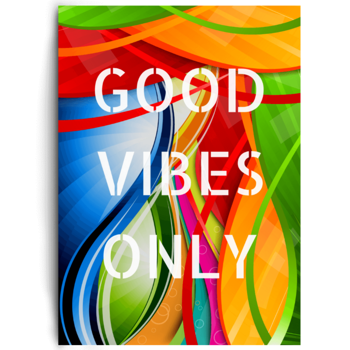 Good Vibes Only by inspird.de