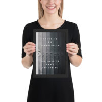 There Is No Elevator To Success by inspird.de