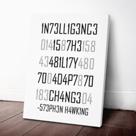 Intelligence Is The Ability Leinwand by inspird.de